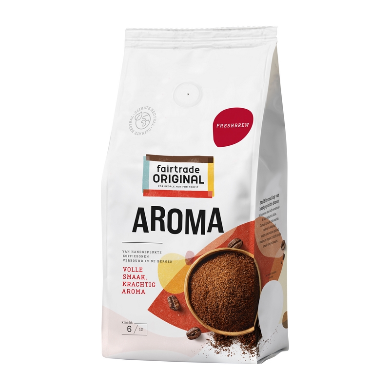 Fair Trade Original Koffie Aroma freshbrew, MH, 1kg