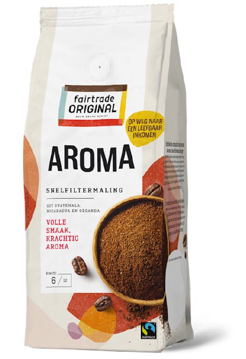 Fair Trade Original Koffie Aroma snf, FT, 250g LIRP