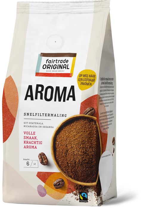 Fair Trade Original Koffie Aroma snf, FT, 500g LIR