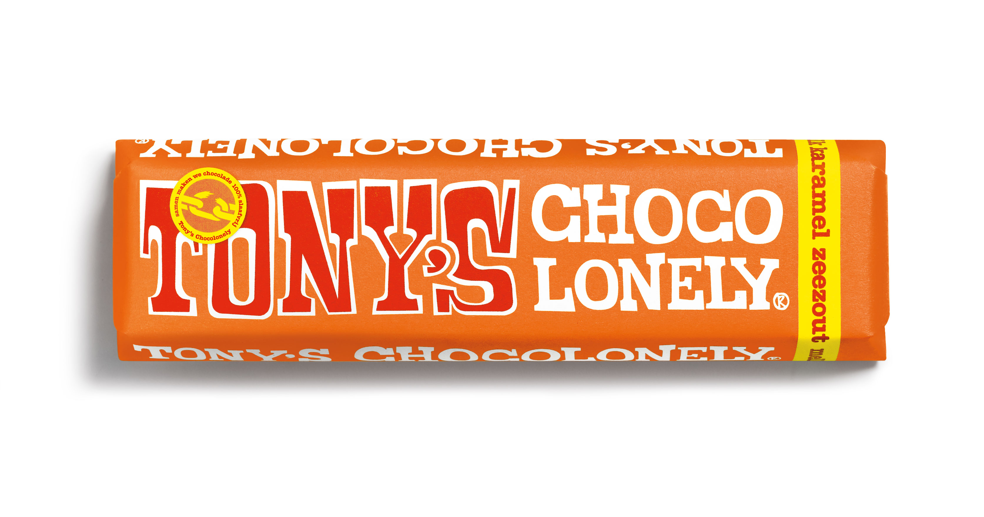  Tony's Chocolonely Melk Karamel Zeezout 47g